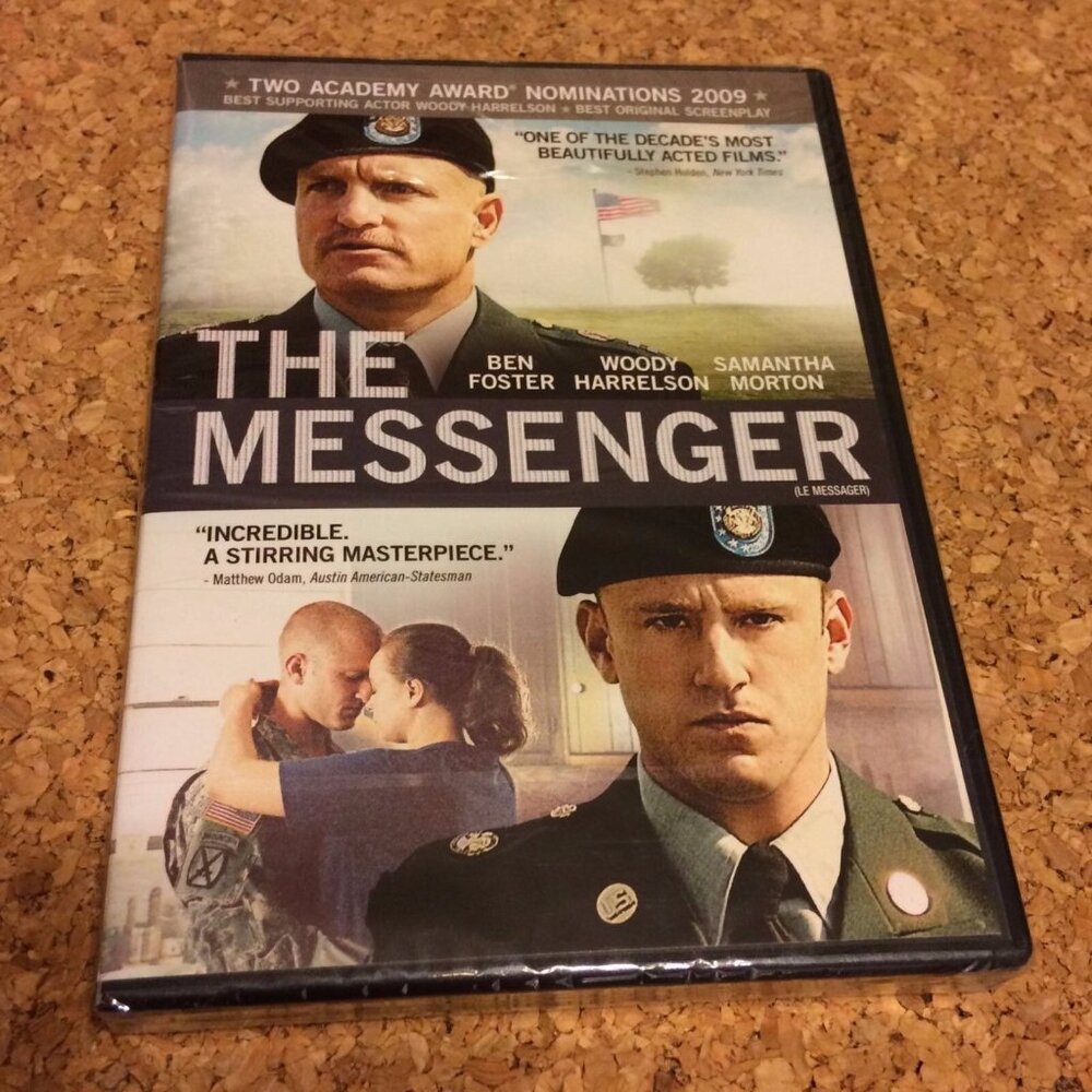 The Messenger DVD Sealed 2010 Woody Harrelson Ben Foster Samantha Morton